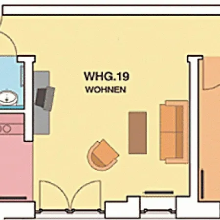 Residenz Seestern 19 아파트